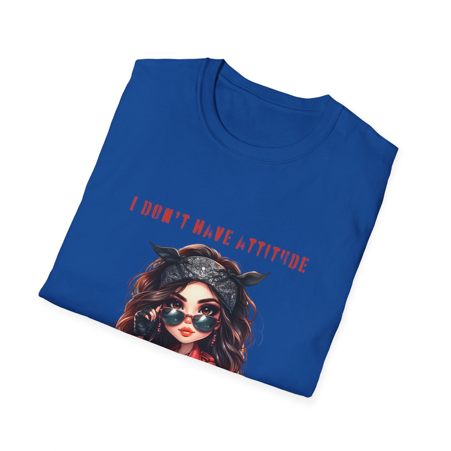 SWC Collection- Girl Attitude & Purpose T-Shirt, Funny Graphic Tee, Unique Gift for Her, Statement Shirt, Casual Everyday Wear