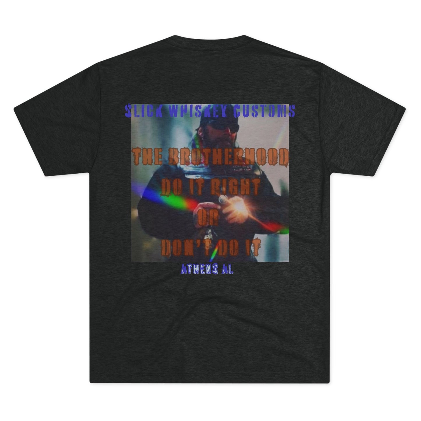 SWC Collection-Brotherhood Demarzo Do it right Unisex Tri-Blend Crew Tee