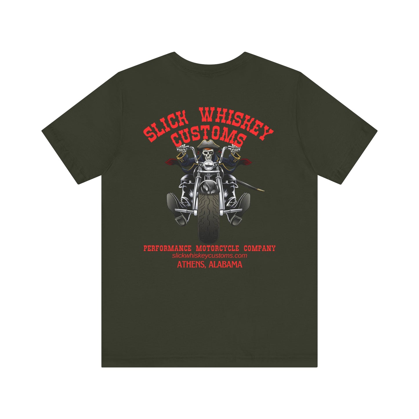 SWC Collection- Pirate Biker Unisex Jersey Short Sleeve Tee
