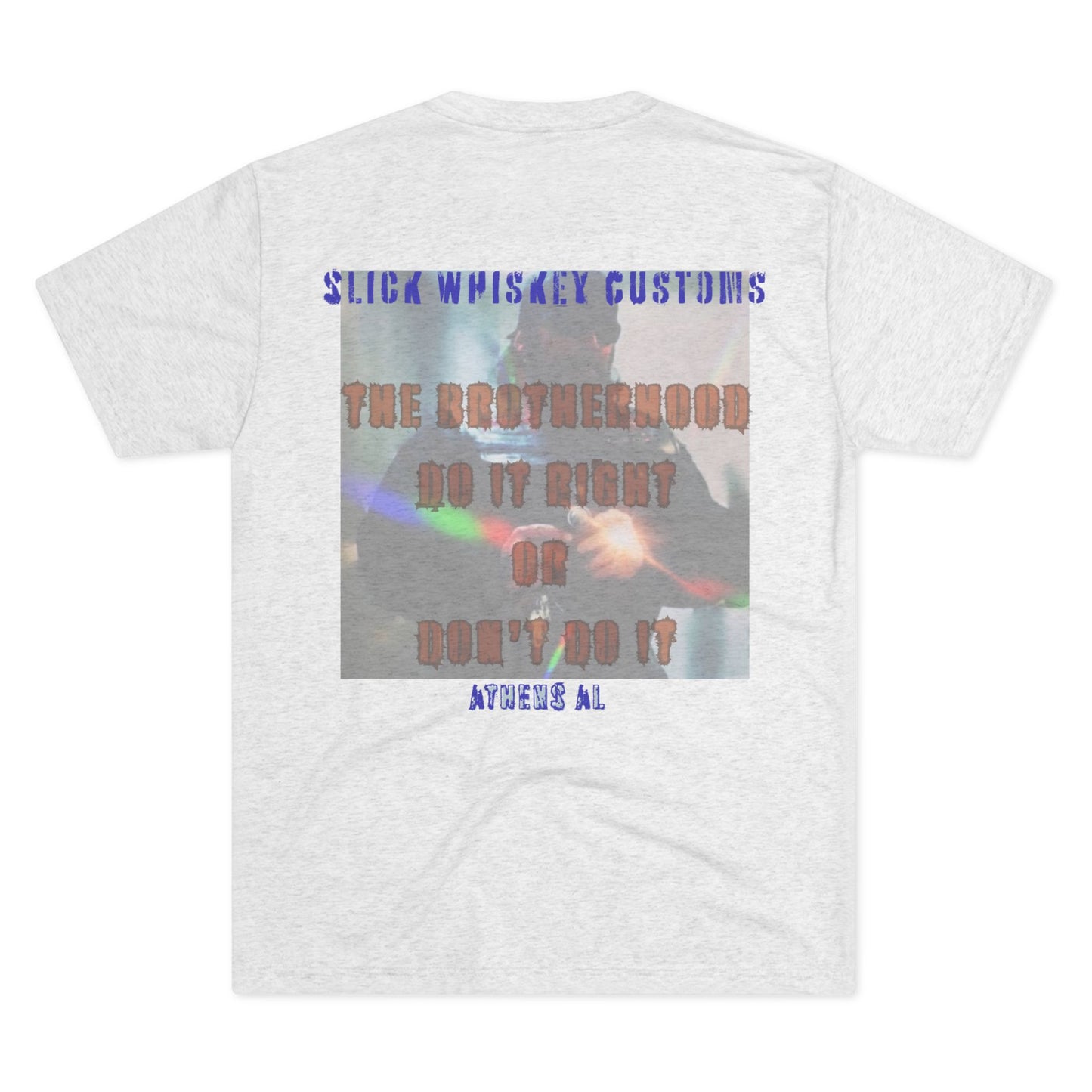 SWC Collection-Brotherhood Demarzo Do it right Unisex Tri-Blend Crew Tee