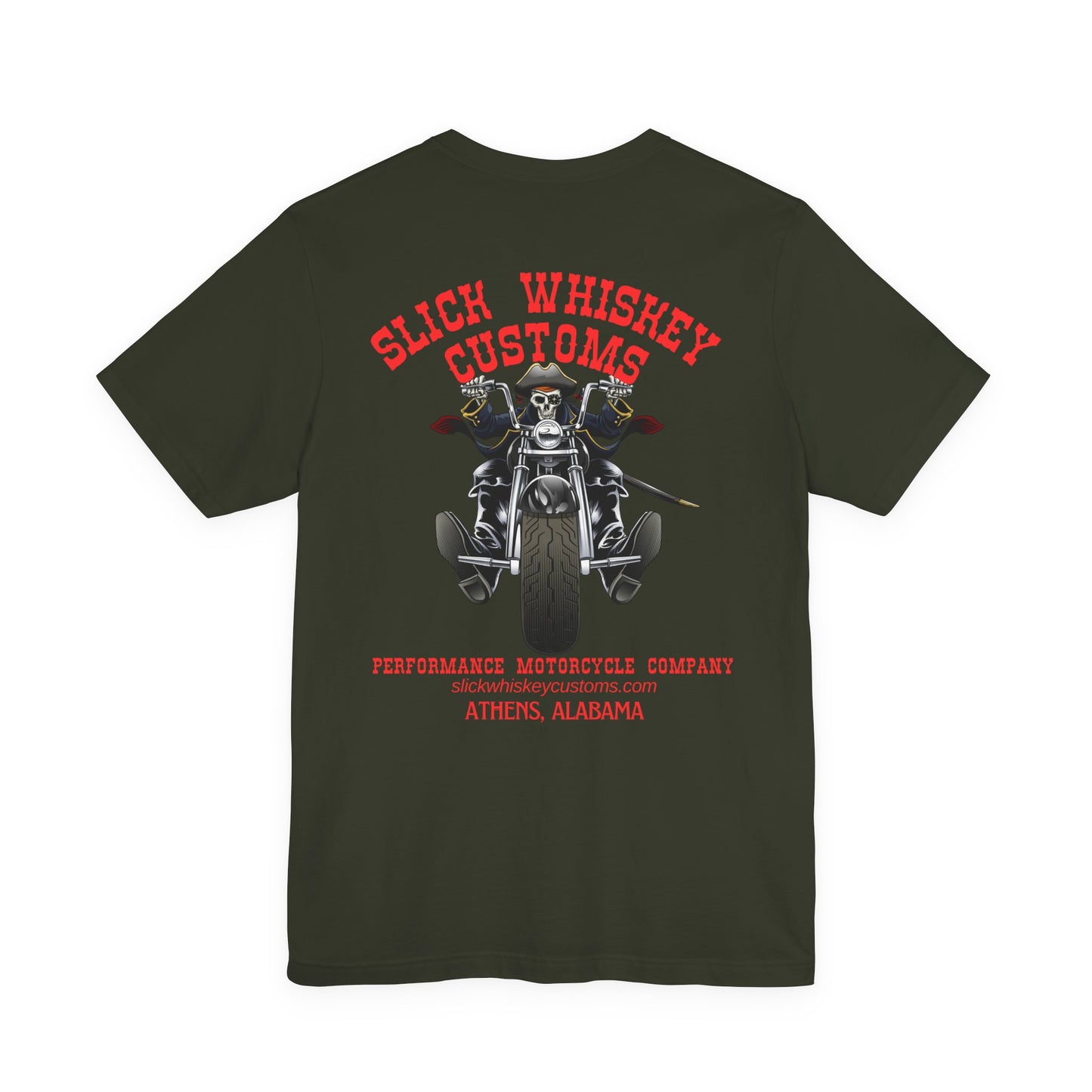 SWC Collection- Pirate Biker Unisex Jersey Short Sleeve Tee