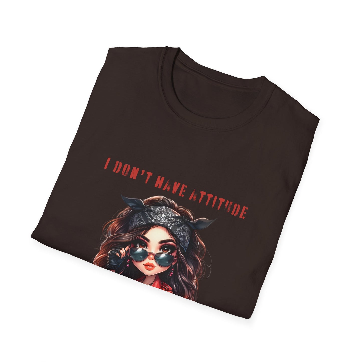 SWC Collection- Girl Attitude & Purpose T-Shirt, Funny Graphic Tee, Unique Gift for Her, Statement Shirt, Casual Everyday Wear