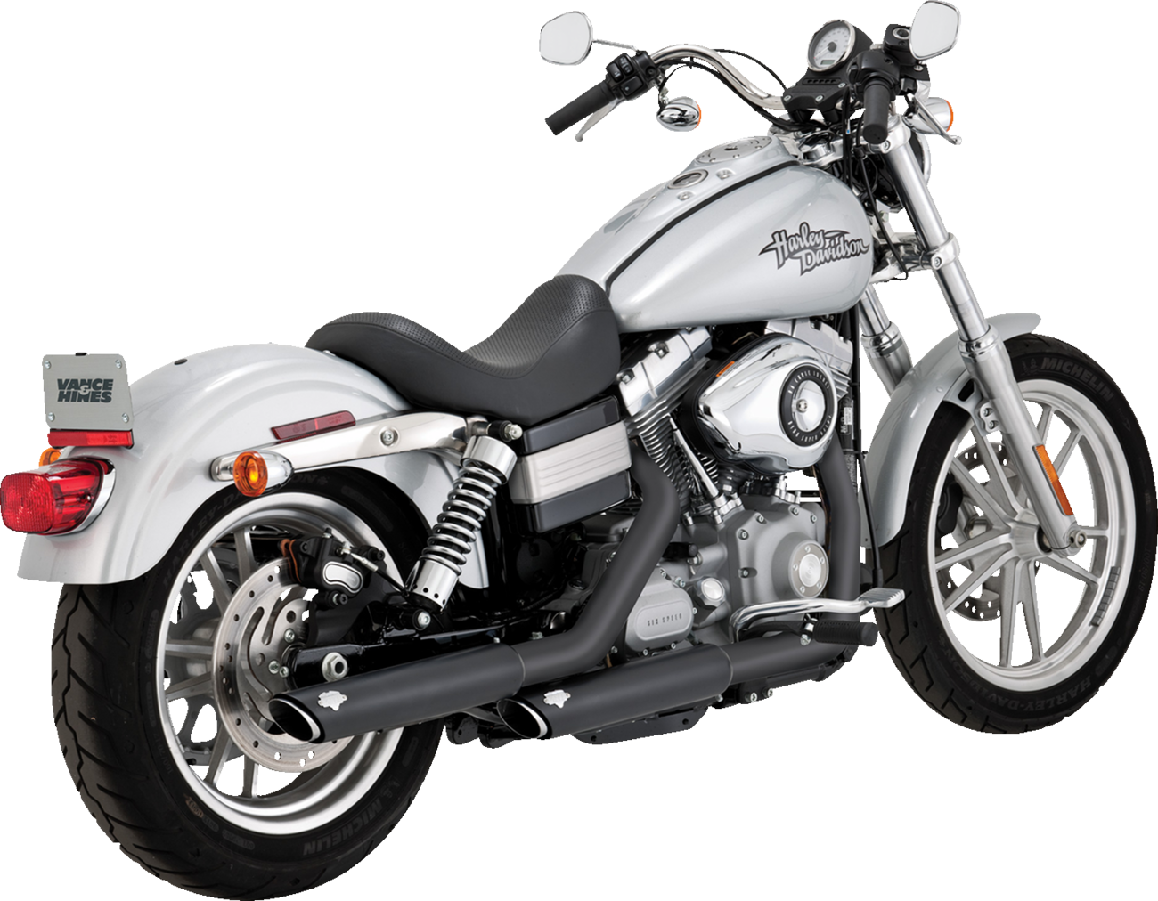 Vance & Hines 3" Twin Slash Slip-On Mufflers