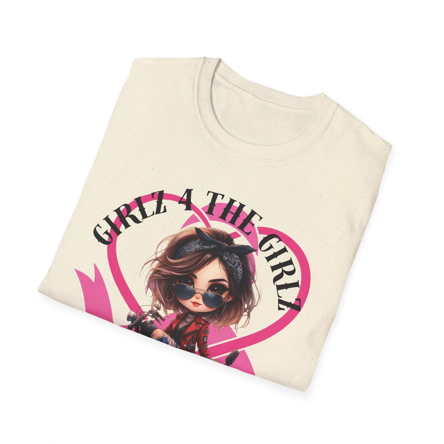 SWC Collection- 2025 Ribbon Run Breast Cancer Awareness, Biker Girl T-Shirt, Cool Motorcycle Tee, Gift for Bikers, Casual Style Top, Birthday Present, Unisex Graphic Shirt