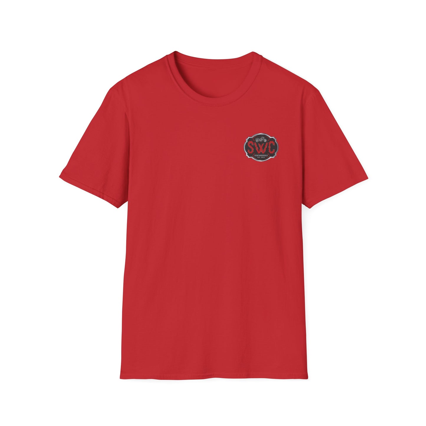 SWC Collection- Legendary Custom Motorcycle Graphic T-Shirt, Unisex Softstyle Tee, Vintage Biker Shirt, Ideal for Riders, Gift for Motorcycle Lovers, Casual Wear