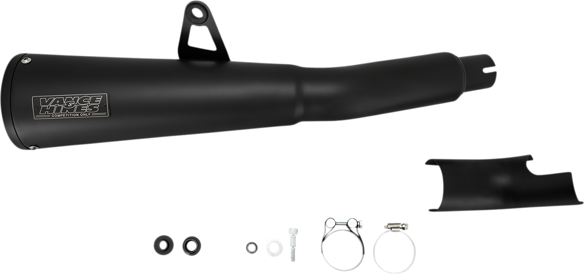 Vance & Hines Black Muffler - Honda Rebel