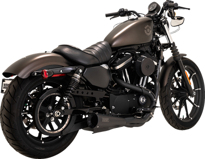 Vance & Hines Upsweep 2-into-1 Exhaust System - Stainless Steel - Black