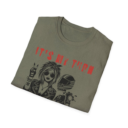 SWC Collection- My TurnGirl Biker Vibes T-Shirt, Cool Graphic Tee for Motorcycle Enthusiasts, Gift for Riders, Casual Wear, Birthday Gift