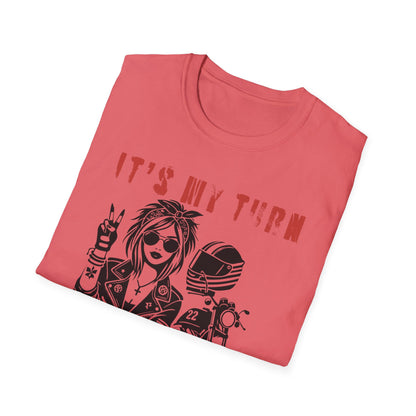 SWC Collection- My TurnGirl Biker Vibes T-Shirt, Cool Graphic Tee for Motorcycle Enthusiasts, Gift for Riders, Casual Wear, Birthday Gift