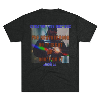 SWC Collection-Brotherhood Demarzo Do it right Unisex Tri-Blend Crew Tee