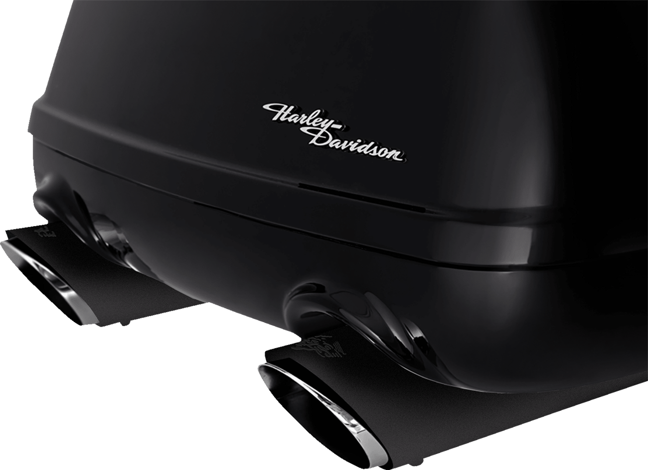 Vance & Hines Twin Slash Slip-On Mufflers - Black