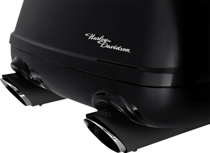 Vance & Hines Twin Slash Slip-On Mufflers - Black