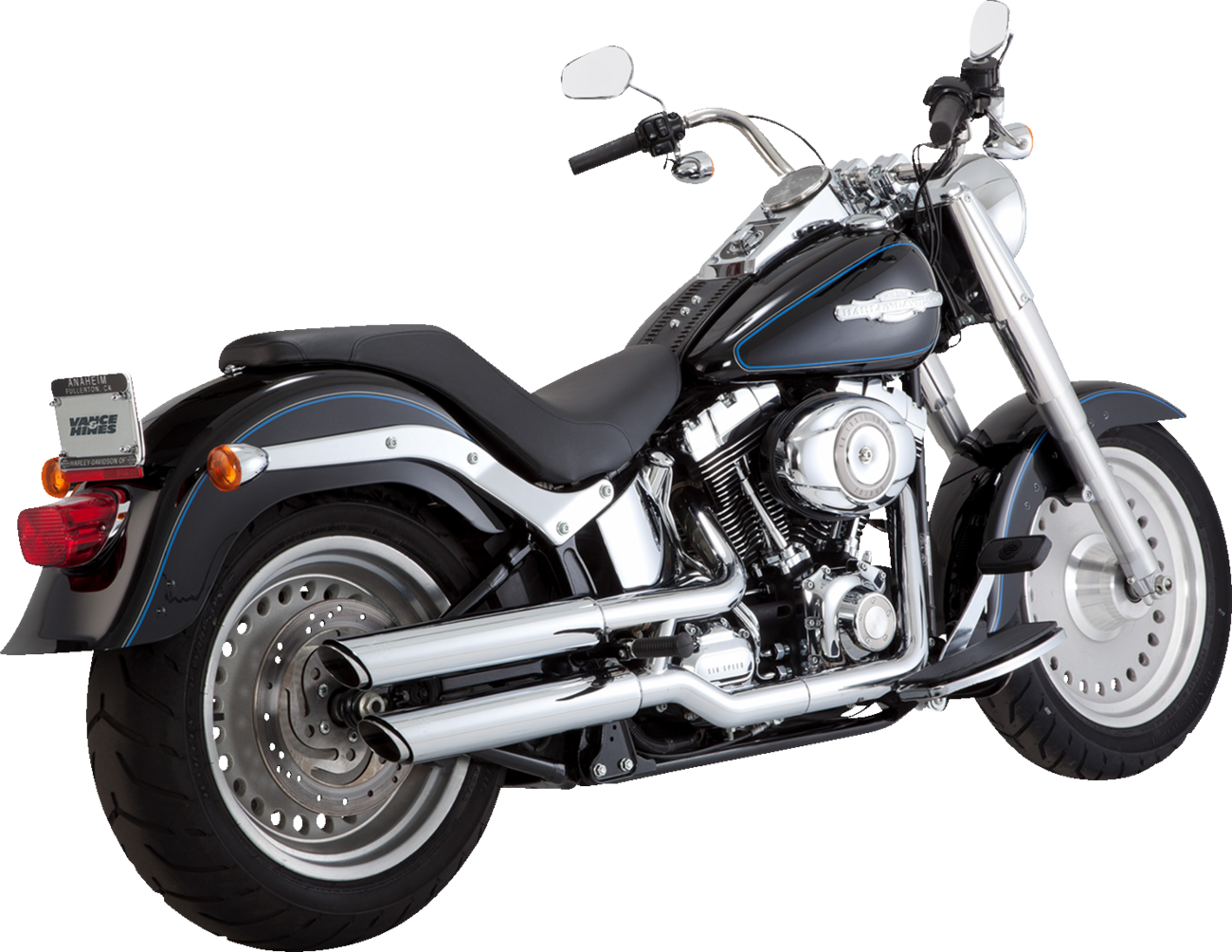 Vance & Hines Twin Slash 3" Slip-On Mufflers