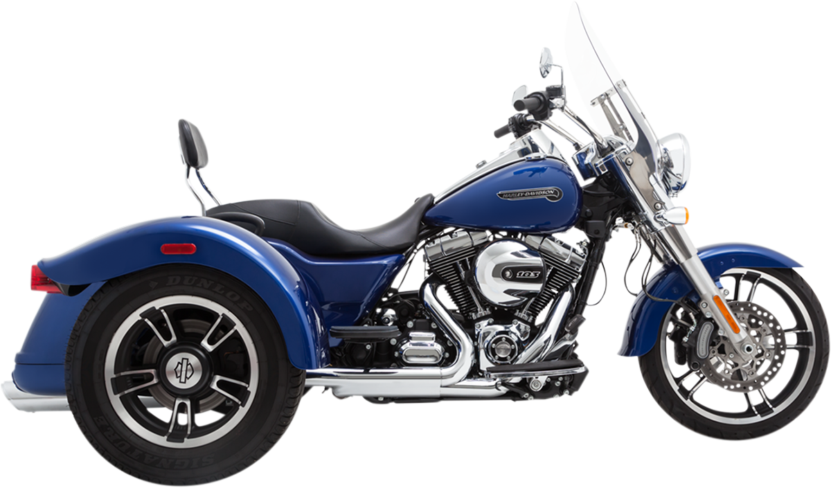 Vance & Hines Chrome Mufflers - Freewheeler