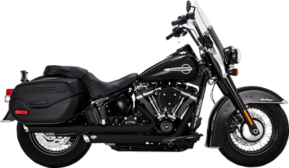 Vance & Hines Twin Slash Slip-On Mufflers - PCX™ - Black