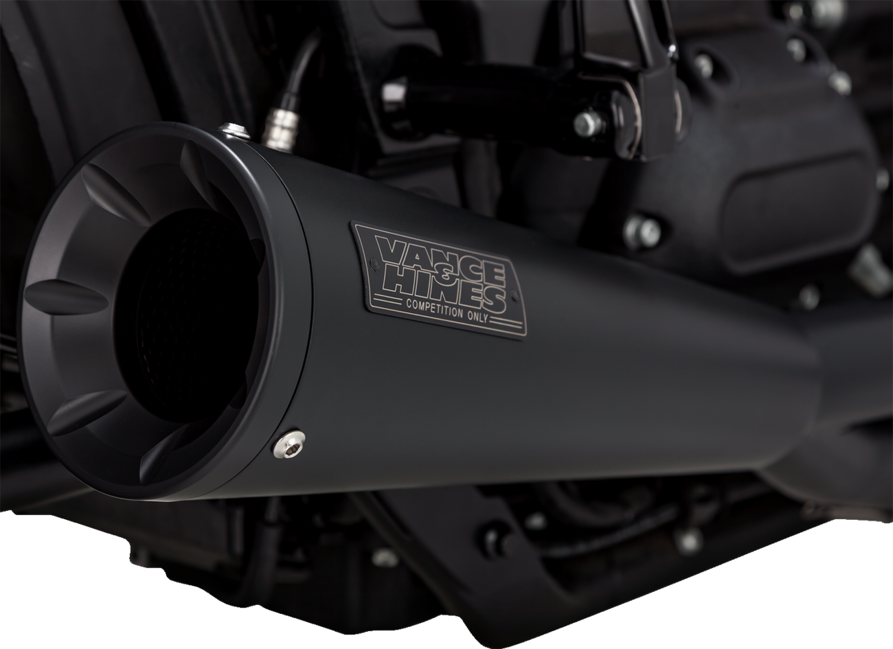 Vance & Hines 2-into-1 Upsweep Exhaust System