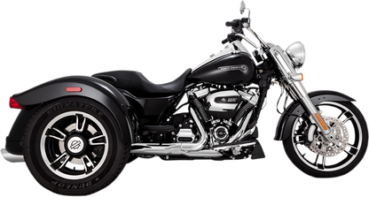 Vance & Hines Twin Slash Mufflers - FLRT