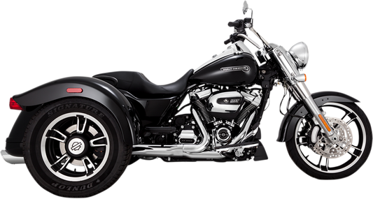 Vance & Hines Twin Slash Mufflers - FLRT