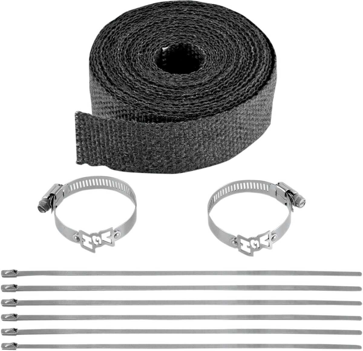 Vance & Hines Header Wrap Kit - 2" x 25' - Black