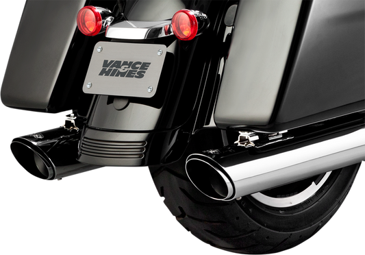 Vance & Hines Twin Slash Muffler - Chrome - FL