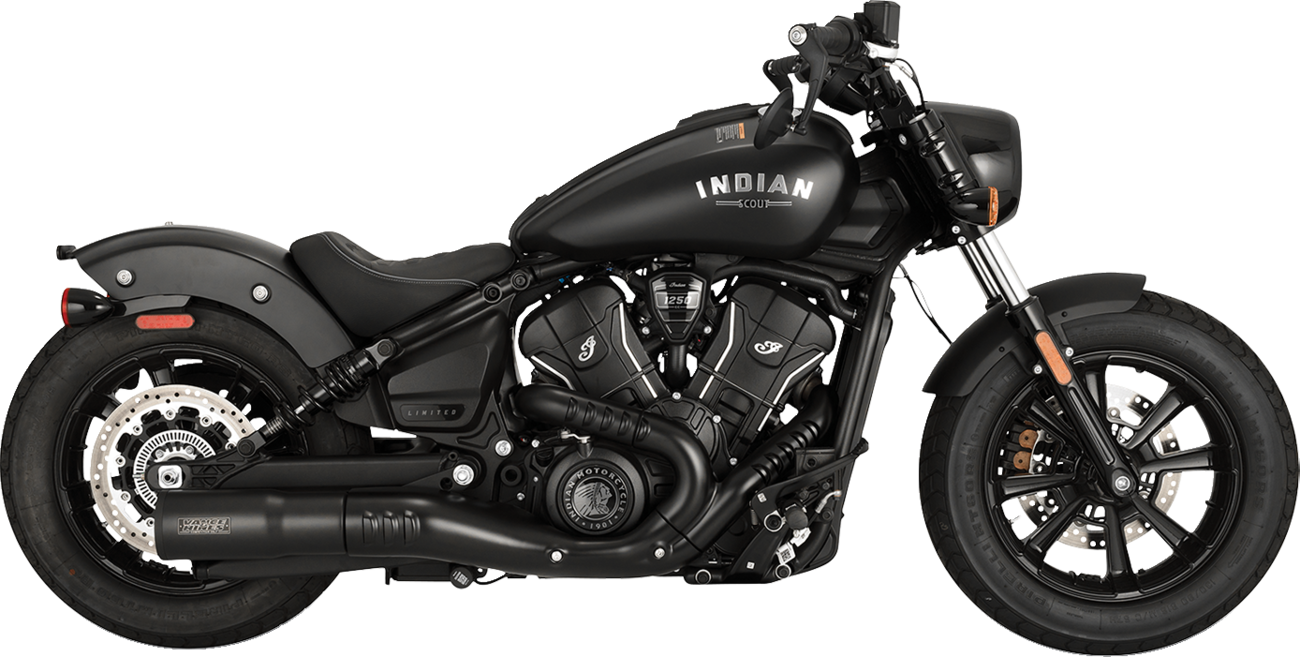 Vance & Hines Hi-Output Slip-On Muffler - Black - Indian Scout/Bobber