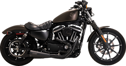 Vance & Hines Upsweep 2-into-1 Exhaust System - Stainless Steel - Black