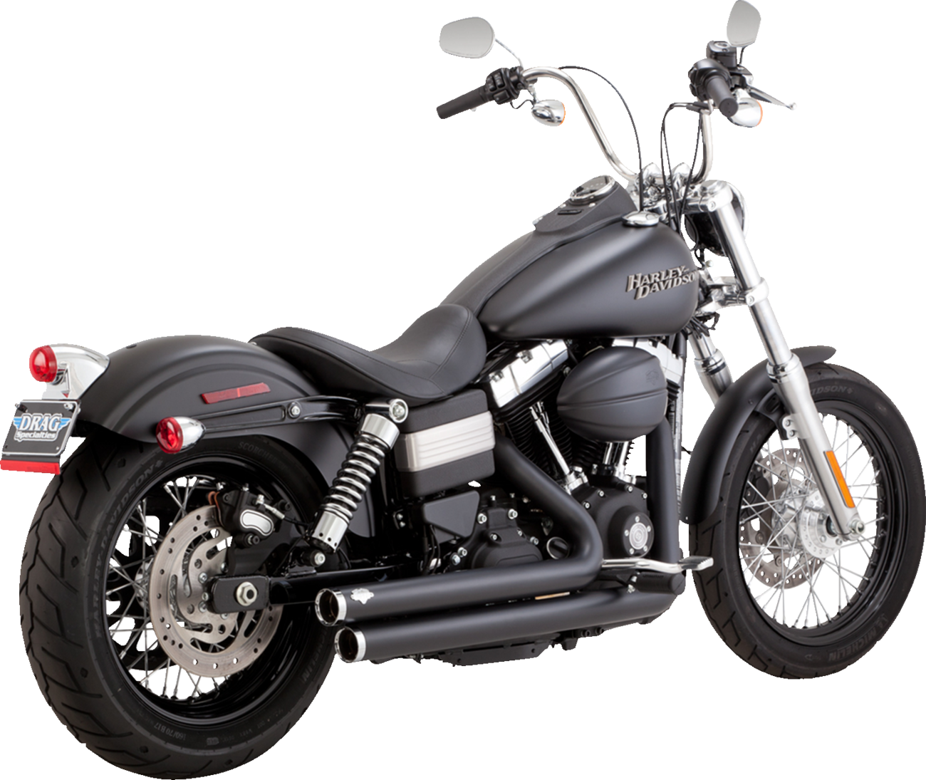 Vance & Hines Big Shots Staggered Exhaust System
