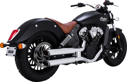 Vance & Hines Twin Slash 3" Slip-On Mufflers