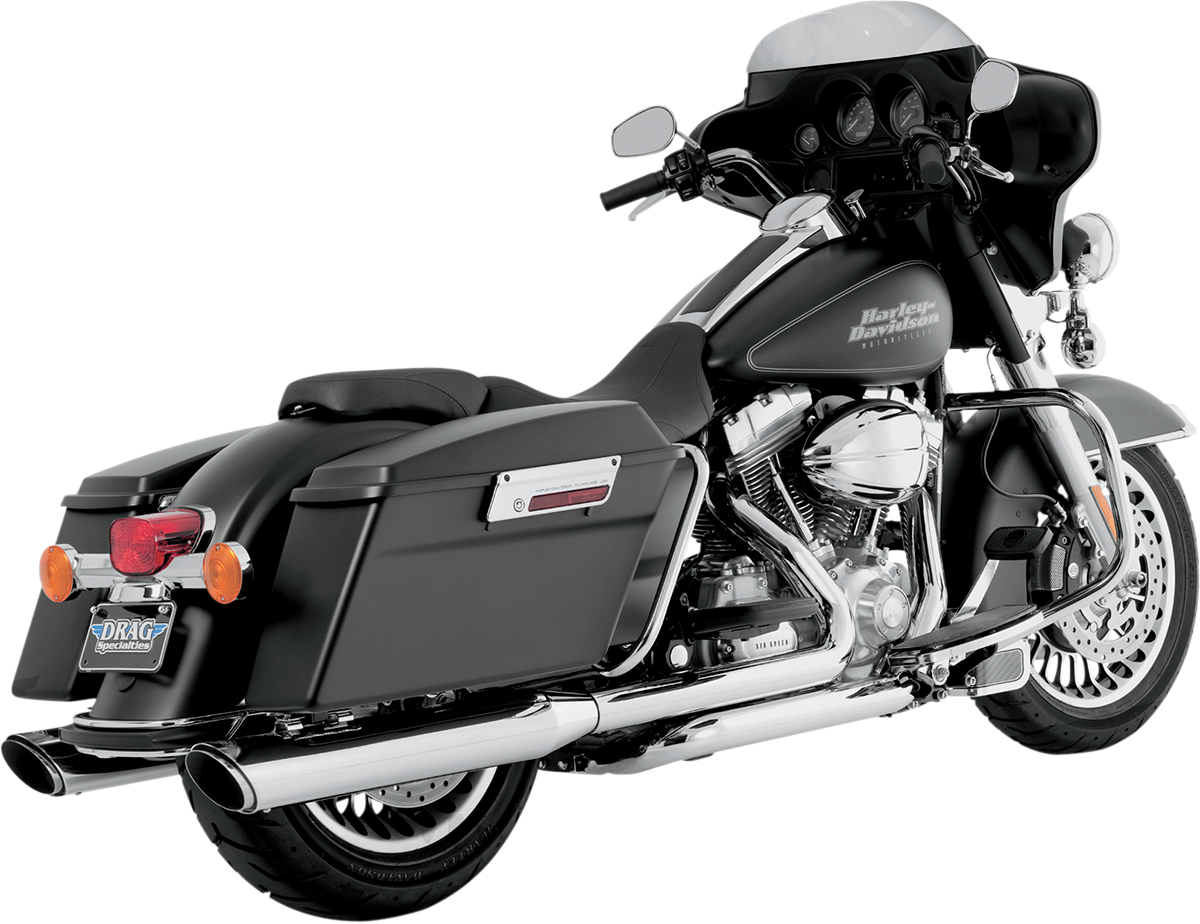 Vance & Hines Twin Slash Muffler - Chrome
