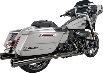 Vance & Hines Hi-Output Slip-On Mufflers - Dark Chrome - 4-1/2"