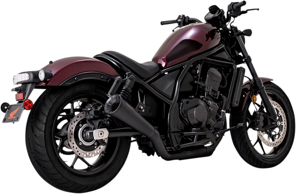 Vance & Hines Black Muffler - Honda Rebel