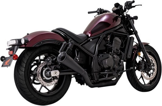 Vance & Hines Black Muffler - Honda Rebel