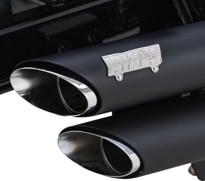 Vance & Hines Shortshots Staggered Exhaust System - Black