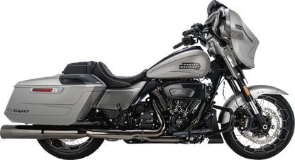 Vance & Hines Hi-Output Slip-On Mufflers - Dark Chrome - 4-1/2"